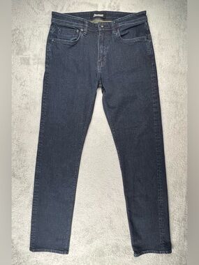 Revtown Automatic Jeans Mens 32x34 Dark Blue Decade Denim Straight Stretch